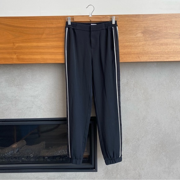 Parker Women's Bermuda Combo Ankle Length Side Stripe Pant, Size 0 - Picture 4 of 8